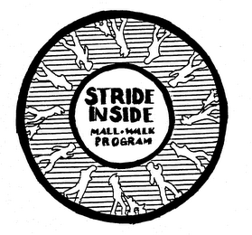 STRIDE INSIDE MALL-WALK PROGRAM logo