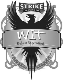 STRIKE BREWING CO. WIT BELGIAN STYLE WHEAT logo