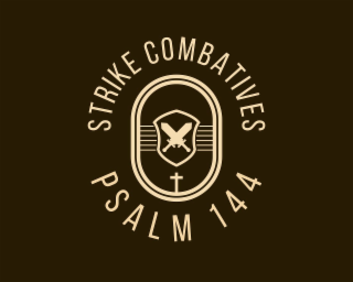 STRIKE COMBATIVES PSALM 144 logo