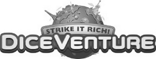 STRIKE IT RICH! DICE VENTURE logo