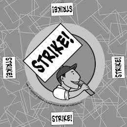 STRIKE! STRIKE! STRIKE! STRIKE! STRIKE! LABOR UNION STRATEGY GAME FROM FRATIRE PUBLISHING logo