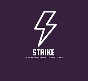 STRIKE WHERE OPPORTUNITY MEETS YOU logo