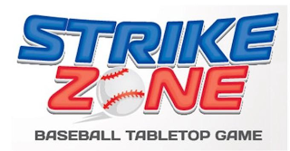 STRIKE ZONE BASEBALL TABLETOP GAME logo