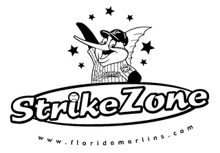 STRIKE ZONE WWW.FLORIDA MARLINS.COM logo