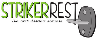 STRIKERREST THE FIRST DOORLESS ARMREST logo