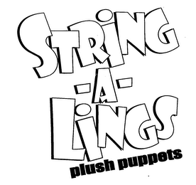 STRINGS A LINGS PLUSH PUPPETS logo