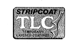 STRIPCOAT TLC TEMPORARY LAYERED COATINGS logo