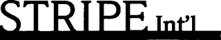 STRIPE INT'L logo