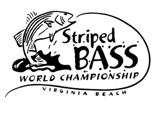 STRIPED BASS WORLD CHAMPIONSHIP VIRGINIA BEACH , VA logo