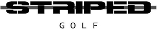 STRIPED GOLF logo