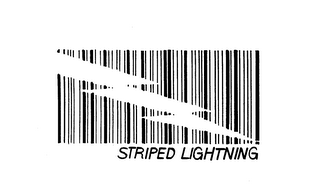 STRIPED LIGHTNING logo