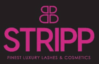 STRIPP FINEST LUXURY LASHES & COSMETICS logo