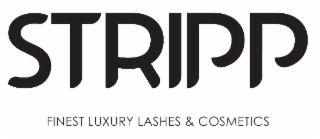 STRIPP FINEST LUXURY LASHES & COSMETICS logo
