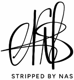 STRIPPED BY NAS NAS logo