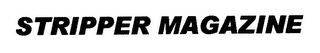 STRIPPER MAGAZINE logo