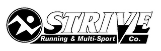 STRIVE RUNNING & MULTI-SPORT CO. logo
