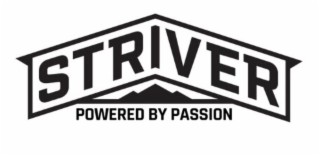 STRIVER POWERED BY PASSION logo