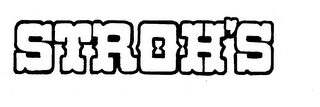 STROH'S logo