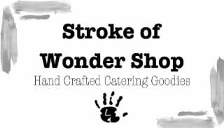 STROKE OF WONDER SHOP HAND CRAFTED CATERING GOODIES L logo