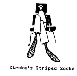 STROKE'S STRIPED SOCKS logo