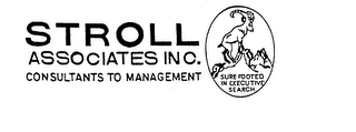 STROLL ASSOCIATES INC. CONSULTANTS TO MANAGEMENT SURE FOOTED IN EXECUTIVE SEARCH logo