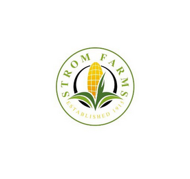 STROM FARMS ESTABLISHED 1915 logo