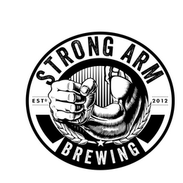 STRONG ARM BREWING ESTD. 2012 logo