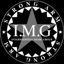 STRONG ARM I.M.G INTERNATIONAL MUSIC GROUP logo