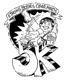 STRONG BODIES, CLEAR MINDS DRUGS 5K logo