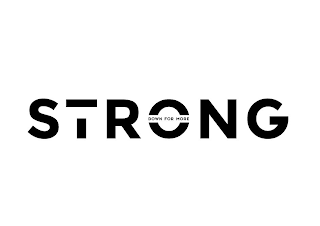 STRONG DOWN FOR MORE logo
