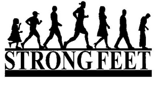 STRONG FEET logo