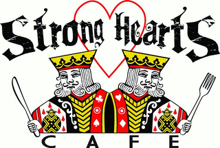 STRONG HEARTS CAFE logo