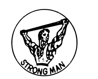 STRONG MAN logo