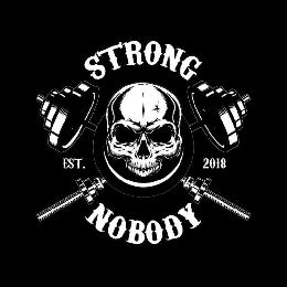 STRONG NOBODY EST. 2018 logo