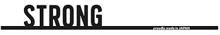 STRONG PROUDLY MADE IN JAPAN logo