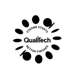 STRONG STARTS QUALITECH BETTER FINISHES logo