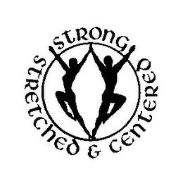 STRONG STRETCHED & CENTERED logo