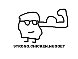 STRONG.CHICKEN.NUGGET logo