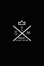 STRONGER THAN MOST, STRONGER THAN MOST WSNC logo