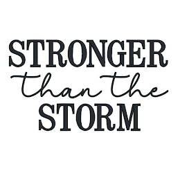 STRONGER THAN THE STORM logo