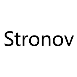 STRONOV logo