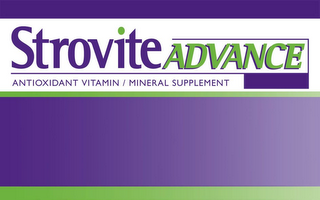 STROVITE ADVANCE ANTIOXIDANT VITAMIN / MINERAL SUPPLEMENT logo