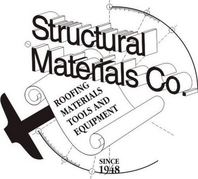STRUCTURAL MATERIALS CO. ROOFING MATERIALS TOOLS AND EQUIPMENT SINCE 1948 logo