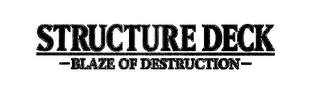 STRUCTURE DECK -BLAZE OF DESTRUCTION- logo
