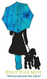 STRUT YOUR MUTT "PERSONALIZED PET CARE" logo