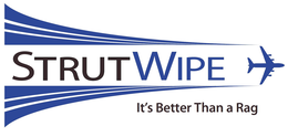 STRUTWIPE IT'S BETTER THAN A RAG logo