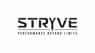 STRYVE PERFORMANCE BEYOND LIMITS logo