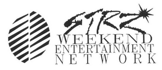 STRZ WEEKEND ENTERTAINMENT NETWORK logo