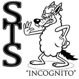 STS "INCOGNITO" logo