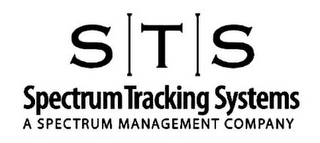 STS SPECTRUM TRACKING SYSTEMS A SPECTRUM MANAGEMENT COMPANY logo